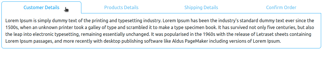 jQuery Smart Tab screenshot